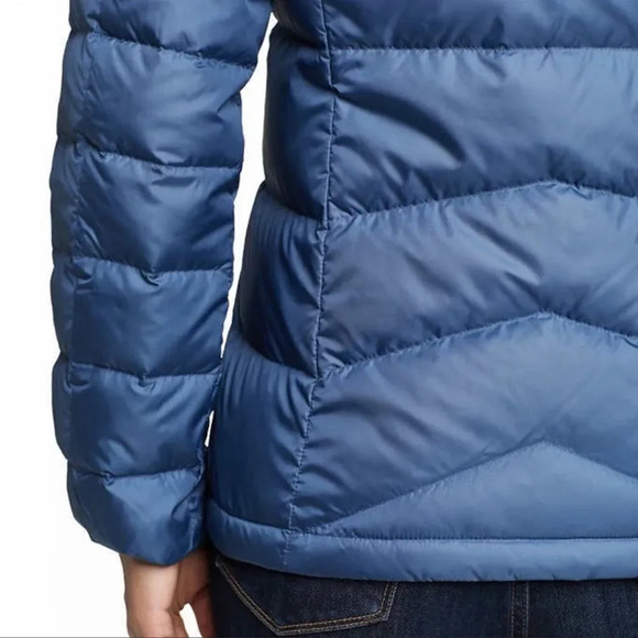 Eddie Bauer Womens' Chevron Quilt Down Jacket - Picture 4 of 5